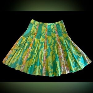 Anthropoligie Elevenses Skirt Vintage Fabric 4